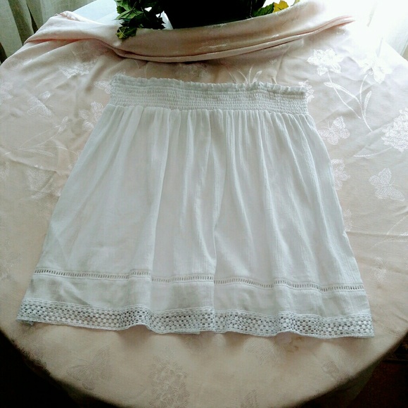 Faded Glory size XX L / 2x g - 20 white mini skirt - Picture 6 of 7
